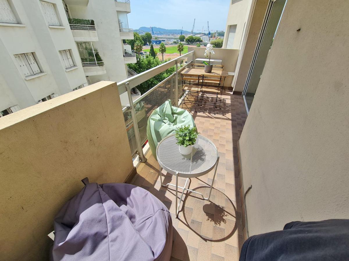 Gregbnb - T2 Pleine Ville - Climatise - Balcon - 1 Toulon Exterior photo